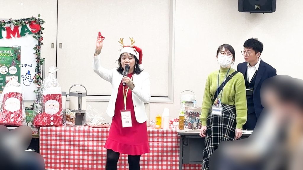 2025年12月21日開催、津島市主催恋活イベント「恋がはじまるクリスマスin津島」当日の様子2